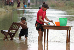 Las aguas contaminadas, como éstas de Honduras, son una fuente de diarreas. (Foto: Juan Carlos Ulate. REUTER) Las aguas contaminadas, como éstas de Honduras, son una fuente de diarreas. (Foto: Juan Carlos Ulate. REUTER)