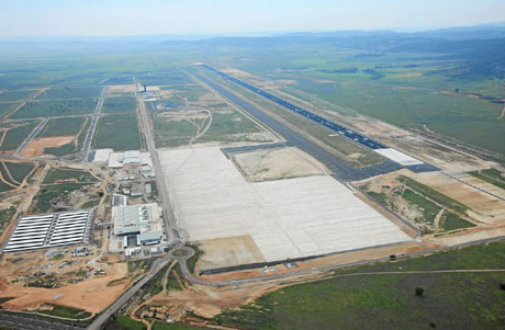 Vista del aeropuerto de Ciudad Real. (Foto: EL MUNDO)