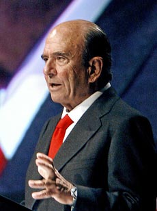 Emilio Botín, presidente de Banco Santander. | Foto: Bruno Moreno.