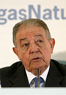 Salvador Gabarró, presidente de Gas Natural. | Domènec Umbert