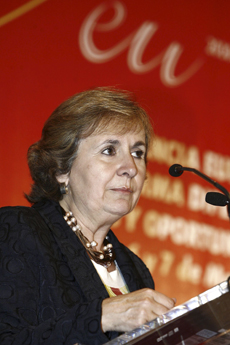 La secretaria general de Empleo, Maravillas Rojo. | EL MUNDO La secretaria general de Empleo, Maravillas Rojo. | EL MUNDO