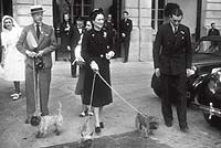 Realeza inglesa. Los duques de Windsor, en el a&ntilde;o 40.