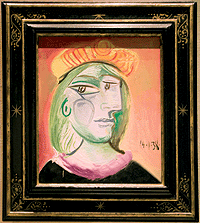 «RETRATO DE MUJER», 1938. Óleo sobre lienzo, 46 x 38 cm. Precio: 8.700.000€.