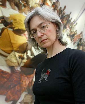 Anna Politkóvskaya. Foto: EL MUNDO