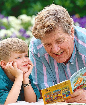 Abuelo y nieto