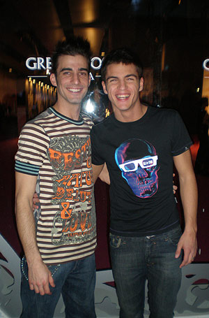 maxi iglesias sin ropa. y Maxi Iglesias e Israel