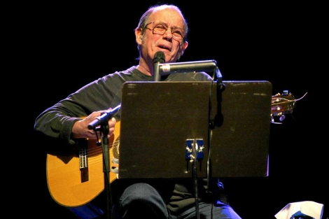 El cantautor cubano Silvio Rodríguez.