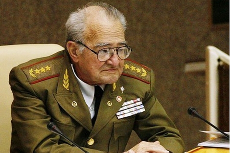 El general Casas en la Asamblea Nacional. | AP