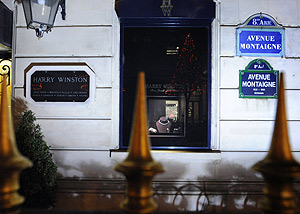 Imagen de la joyería Harry Winston en París. (Foto: AFP)