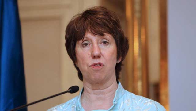 La jefa de la diplomacia de la Unión Europea, Catherine Ashton. | Efe