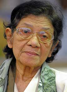Ieng Thirith, ministra de Asuntos Sociales.| afp