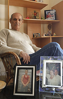 Orlando Fundora, en su casa. | S. G.