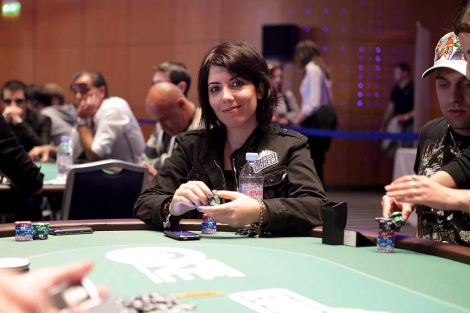María Maceiras, jugadora de póquer, más conocida como 'May'