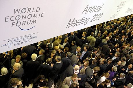Participantes en la inauguración del Foro Económico de Davos | EFE